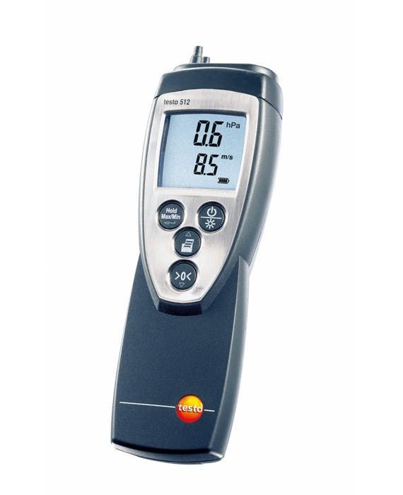 Дифференциальный манометр Testo 512 от 0 до 2000 гПа