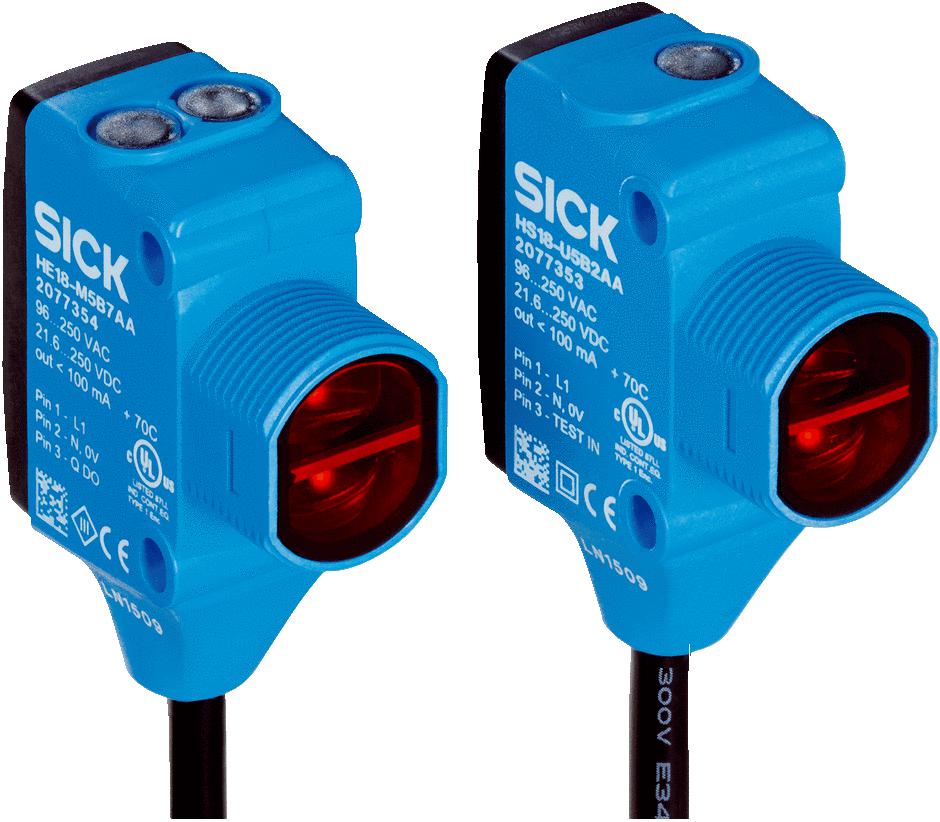 Гибридные фотоэлектрические датчики SureSense