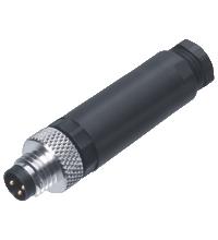 Field-attachable male connector V3S-GM