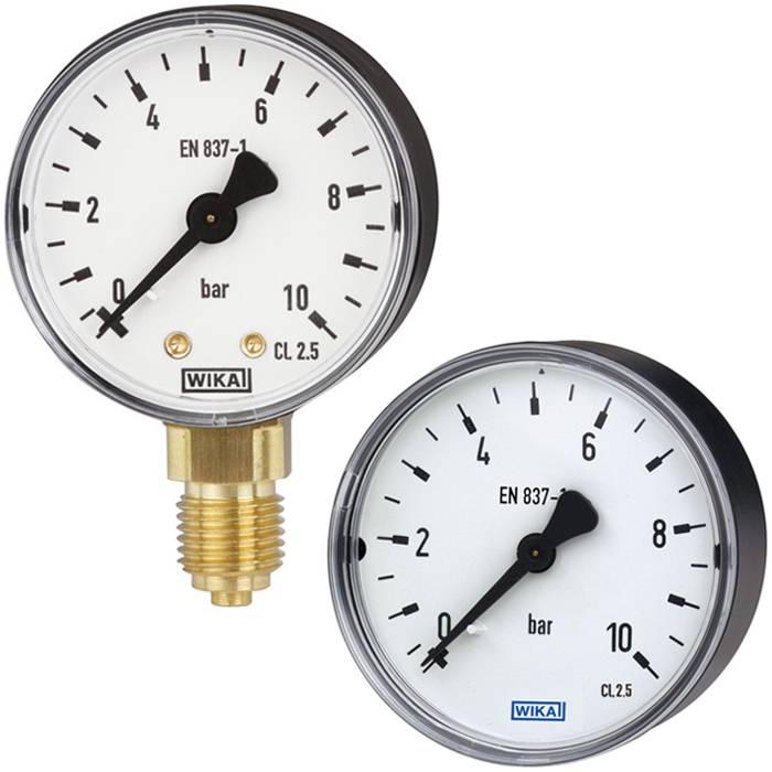 Манометр с трубкой Бурдона, медный сплав 36664425